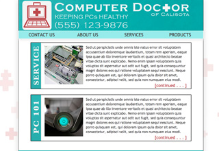 Computer Doctor of Calisota website